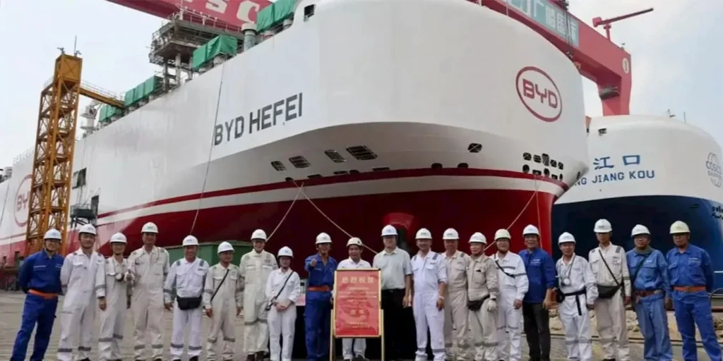 BYD Unveils Game-Changing Car Carrier That Could Revolutionize Global EV Shipping